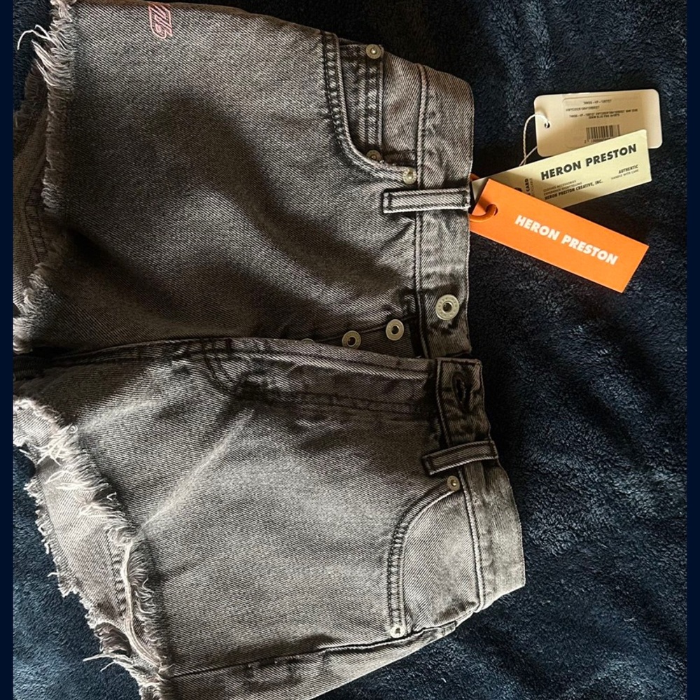 heron preston shorts